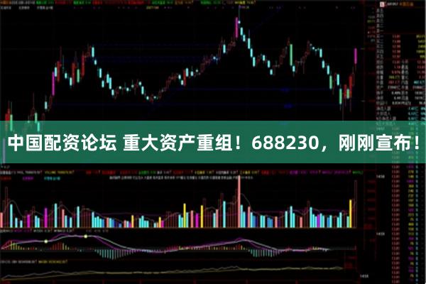 中国配资论坛 重大资产重组！688230，刚刚宣布！